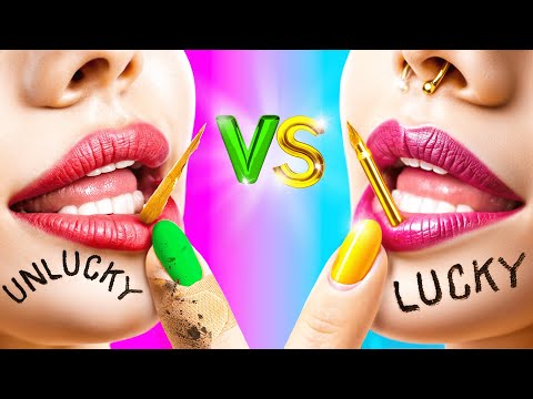 Lucky Student vs Unlucky Student! How to Become Popular in College!
