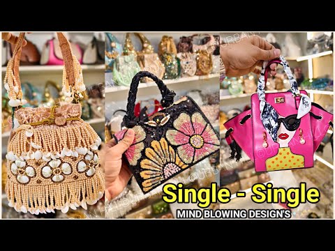 लेडीज़ बैग के नए डिजाइन। fancy bags slings clutch handbag office bag Imported ladies purse