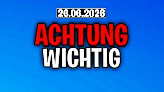Fortnite Daily Item Shop 26.6.2026 | ACHTUNG WICHTIG
