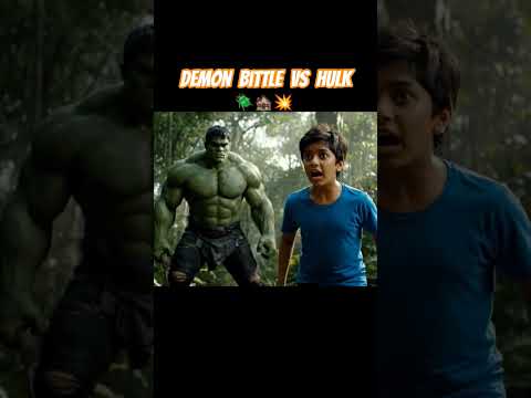 Demon bittle का साथ hulk का fight #shorts #viral #shortvideos