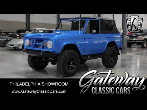 1970 Ford Bronco #1761-PHY Gateway Classic Cars of Philadelphia