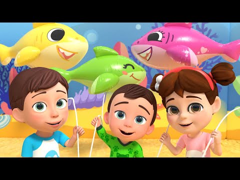 Baby Shark🦈✨ | Baby Shark Doo-Doo Song +More Songs For Kids | Newborn Nursery Rhymes