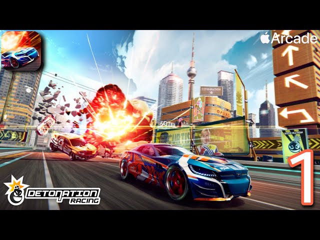 Detonation Racing - Apple Arcade - Gameplay Walkthrough - Part 1 (iOS, Android)