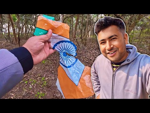 Indian Flag in Our Forest 🇮🇳