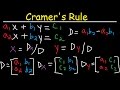Determinants and Kramer's Rule