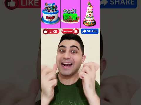 Choose Your Cake 🎂 ? Roblox Vs Minecraft Vs Brawl Stars 💛 #roblox #minecraft #brawlstars #tiktok