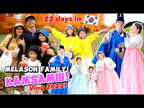Kamsamiii Vlog 🇰🇷 Part 1 | Melason Family in South Korea 🫶🏻