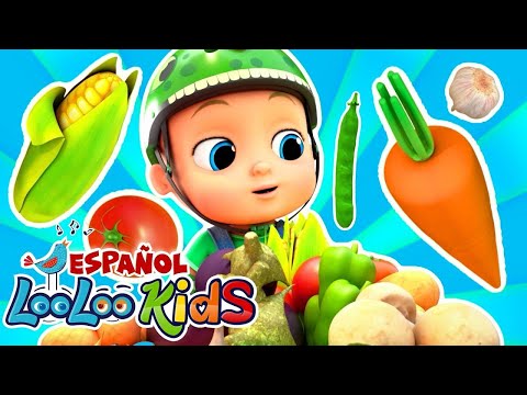🥦 Deliciosas Verduras y Más Canciones Infantiles Saludables 🎶 | LooLoo Kids Español 🌈👧🧒