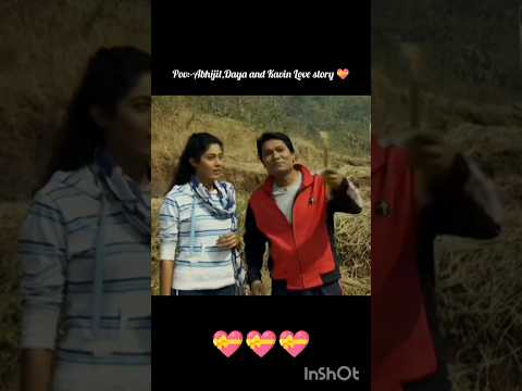 Pov:-Abhijit Daya and Kavin Love story 💝💝 #cid#shorts #cidshorts #abhijit #trending