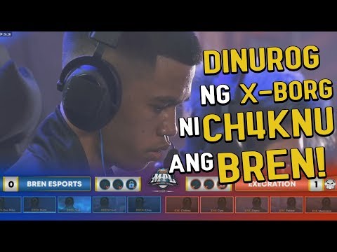 CH4KNU Pinakitaan ng TANKER na X-BORG ang BREN - GAME 2] EXECRATION vs BREN