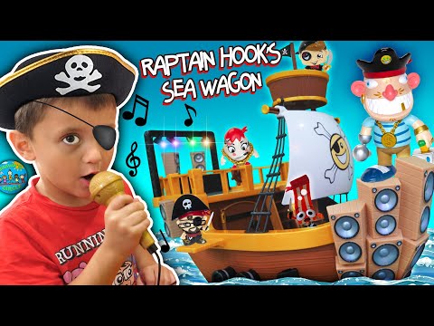 Shawn's Circle: RAPTAIN HOOK's SEA WAGON (Pirate Rapper Mystery Box) | DOH MUCH FUN