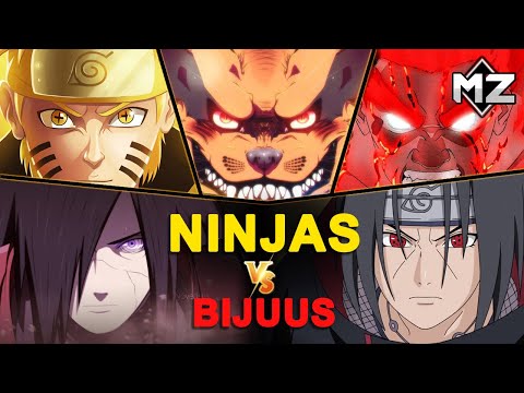 Top 10: Ninjas Que Pueden Derrotar a un Bijuu | ManPlayer Z