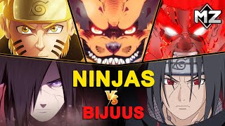 Top 10: Ninjas Que Pueden Derrotar a un Bijuu | ManPlayer Z