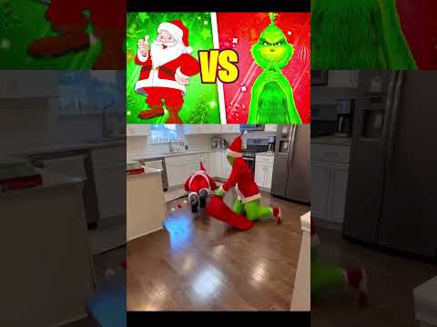 PAPAI NOEL VS GRINCH 🎅🏻 QUEM GANHARÁ?