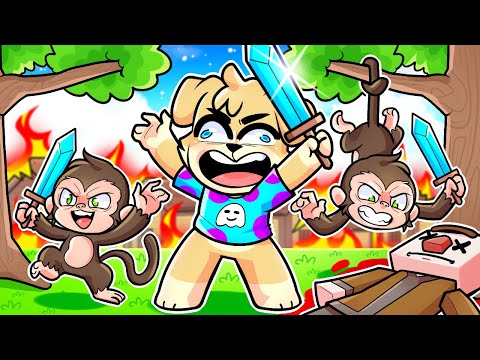 CONTRATE a LOS PEORES MONOS del MUNDO💥⛏🐵MINECRAFT con SOYDANY