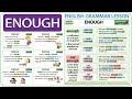 Understanding the Use of 'Enough'