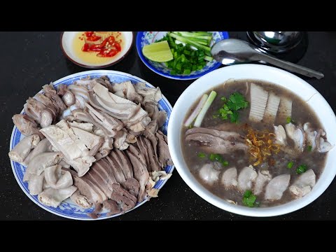 Cháo Huyết Lòng Heo "Đặc Biệt": Cách Nấu Ngon Chuẩn Vị, Ai Ăn Cũng Khen