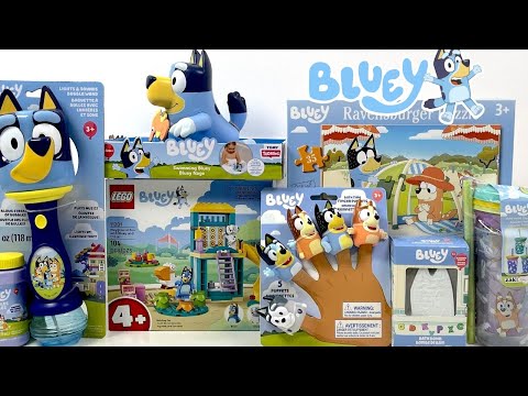 Bluey Toy Collection Unboxing Review | ASMR