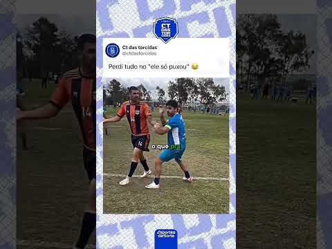 Ele só puxou