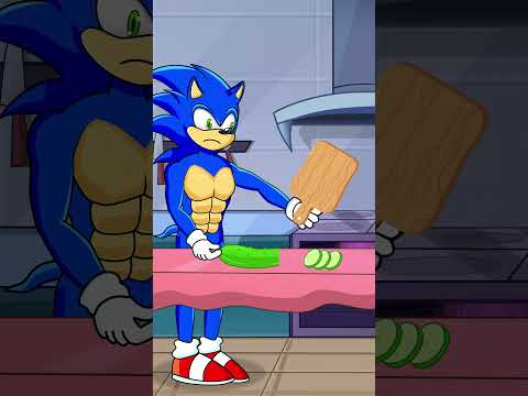 Sonic Family So Sad Story - Does Honey do this wrong? This method is not good... #shorts #meme