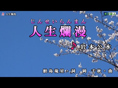 岩本公水【人生爛漫】カラオケ