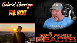 Gabriel Henrique - Fix You | REACTION