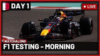 F1 Live: 2025 Bahrain Testing Day 1 Watchalong | Live Timings + Commentary