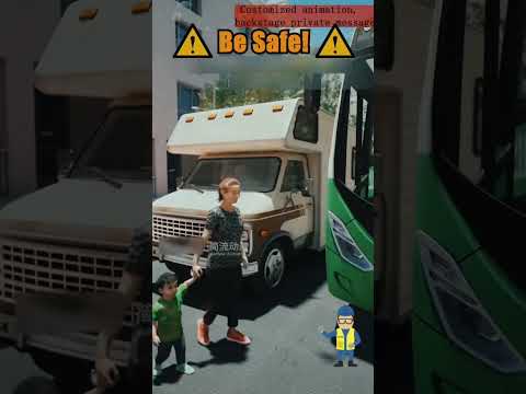 Always be careful and be safe life ⚠ #safetyfirst #automobile #animation