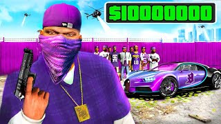 Uniéndome a La BANDA MILLONARIA de los Ballas en GTA 5