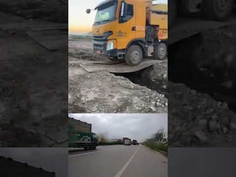 Bác tài xe ben định l.iều ăn nhiều nhưng đã bị thất bại #Bactai #Xeben