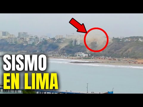 TEMBLOR DE 6.1 EN LIMA | SE CAE LA COSTA VERDE