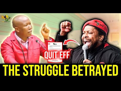 BREAKING, Dr Mbuyiseni Ndlozi Quit EFF, Malema to face more Betrayal?