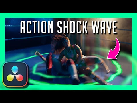 Shockwave & Energy VFX in DaVinci Resolve! - Perfect for Superheroes and Action Scenes!