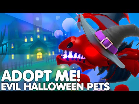 🎃*NEW* HALLOWEEN EVIL PETS LEAKS!😱ADOPT ME NEW EVIL DRAGON...👻 (ALL INFO) HUGE EVENT ROBLOX