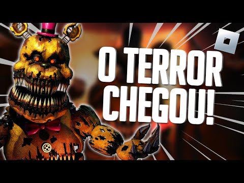 OS NIGHTMARES CHEGARAM NO FIVE NIGHTS HUNTED! 😱 - FNAF Roblox