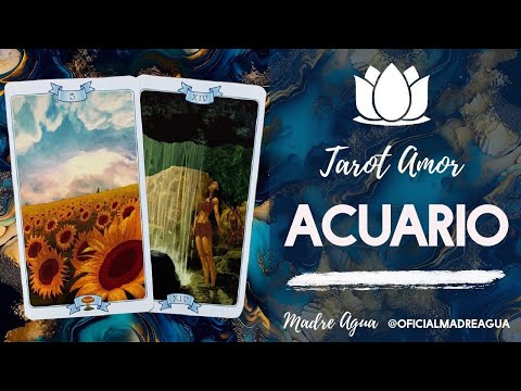 🌟ACUARIO ♒ TIENE MIEDO DE PERDERTE Y VIENE A TI CON ESTA CONFESIÓN ❤️TAROT AMOR ENERGÍAS Y DESTINO