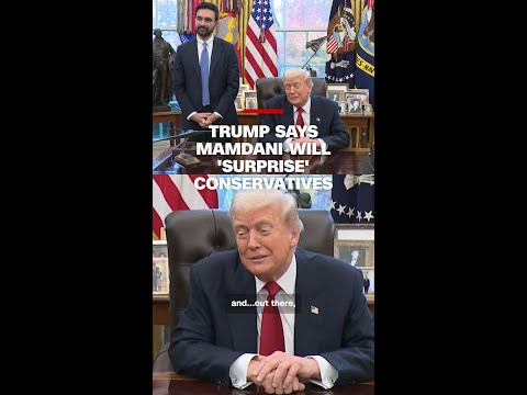 Trump says Mamdani will 'surprise' conservatives