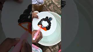how to draw shree krishna face with Floting pen use //shree krishna drawing// shri krishna drawing