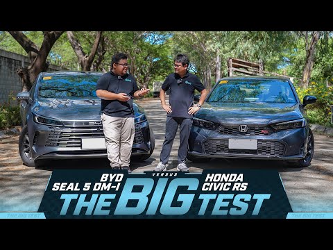 BYD Seal 5 DM-i vs. Honda Civic RS: Subcompact-compact sedan Big Test | Top Gear Philippines