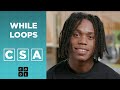 Understanding Control Structures and While Loops
