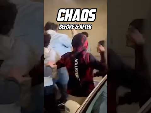 Chaos Unleashed: Driver of white Mercedes Flees Angry Cyclists After Near Miss