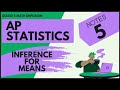 Significance Tests for Means