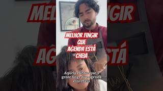Melhor arrumar desculpa e falar que agenda está lotada 😂
