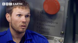 YouTube video thumbnail: Astronauts Translating Russian Under Pressure