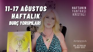 11 - 17 Ağustos 2025 Haftalık Burç Yorumları | Merkür Retrosu Bitiyor!