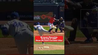 Guardians’ Brayan Rocchio WALKS it OFF vs Royals! #cleveland #guardians #mlb #clevelandguardians