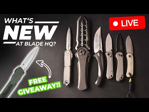 New Knives at Blade HQ for the week of 1.13.25 LIVE