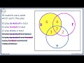 Exploring Venn Diagrams with Three Circles