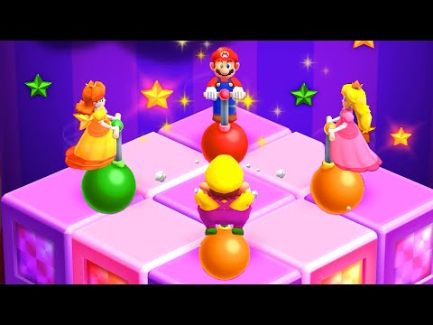 Mario Party Superstars x The Top 100 - Princes vs Princesses - Mario and Wario vs Peach and Daisy