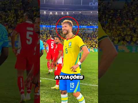 AS ATUAÇÕES DOS JOGADORES DO FLAMENGO PELA SELEÇÃO BRASILEIRA!😱🇧🇷 #futebol #flamengo #brasil